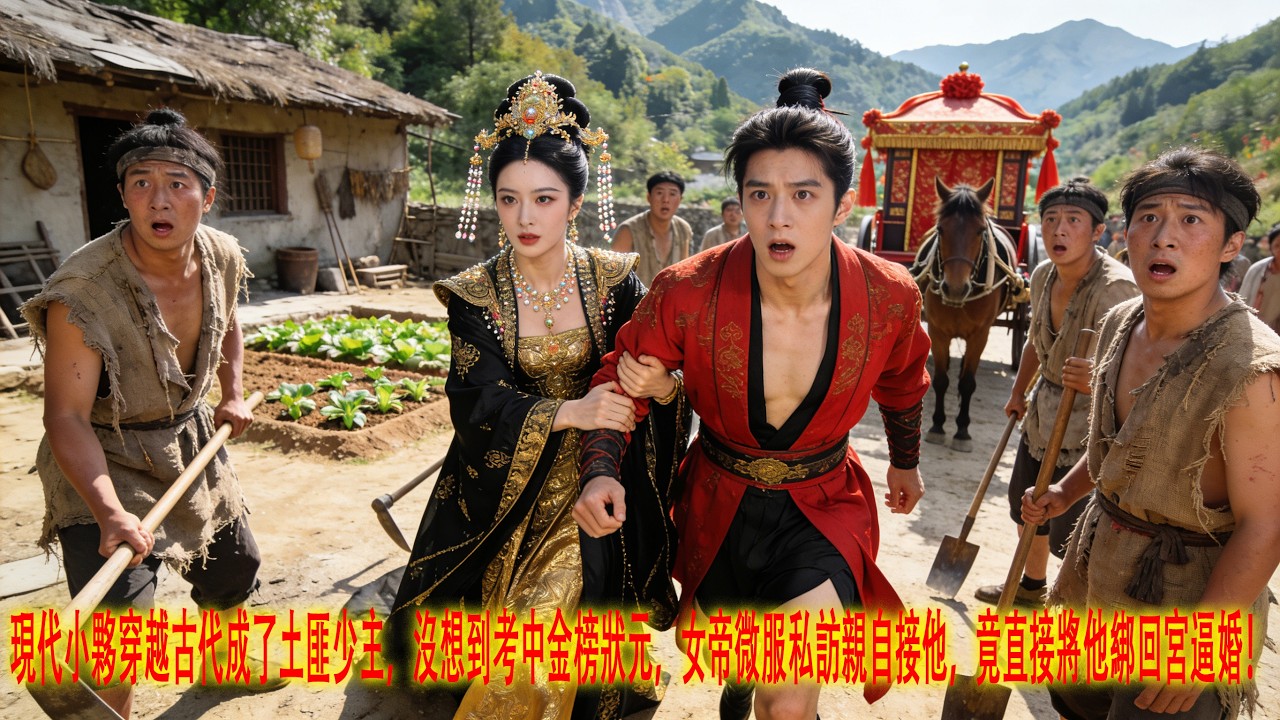 現代小夥穿越古代成了土匪少主，沒想到考中金榜狀元，女帝微服私訪親自接他，竟直接將他綁回宮逼婚！|《咱家世代贼寇你小子考上状元了》