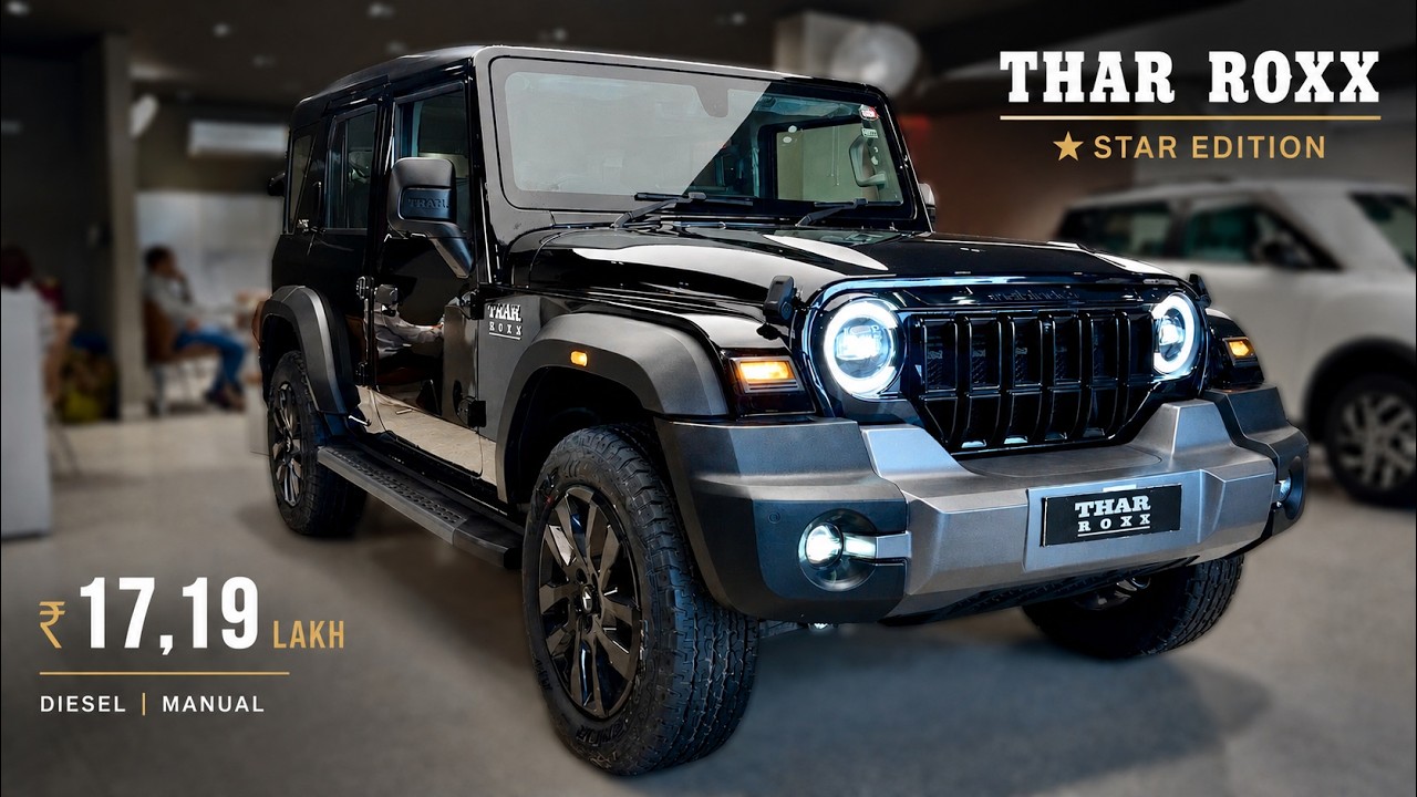 2026 MAHINDRA THAR ROXX STAR EDITION DIESEL MT ❤️ Rs 17.19 LAKHS 😍 NEW UPDATED PRICE THAR ROXX STAR