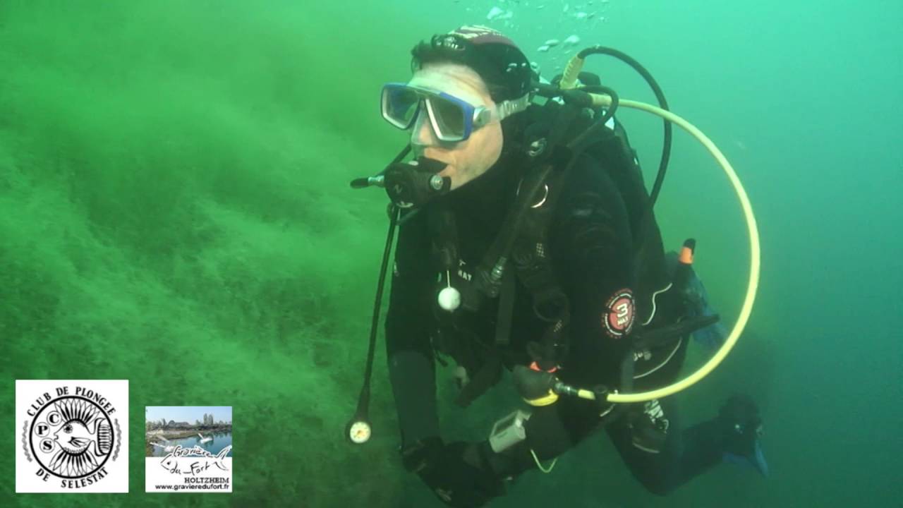 Plongée sur l'Orion à la Gravière du Fort