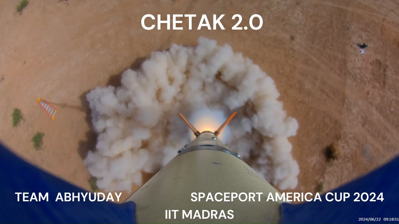 Chetak 2.0 Takes to the Sky | Spaceport America Cup 2024 | Team Abhyuday | IIT Madras