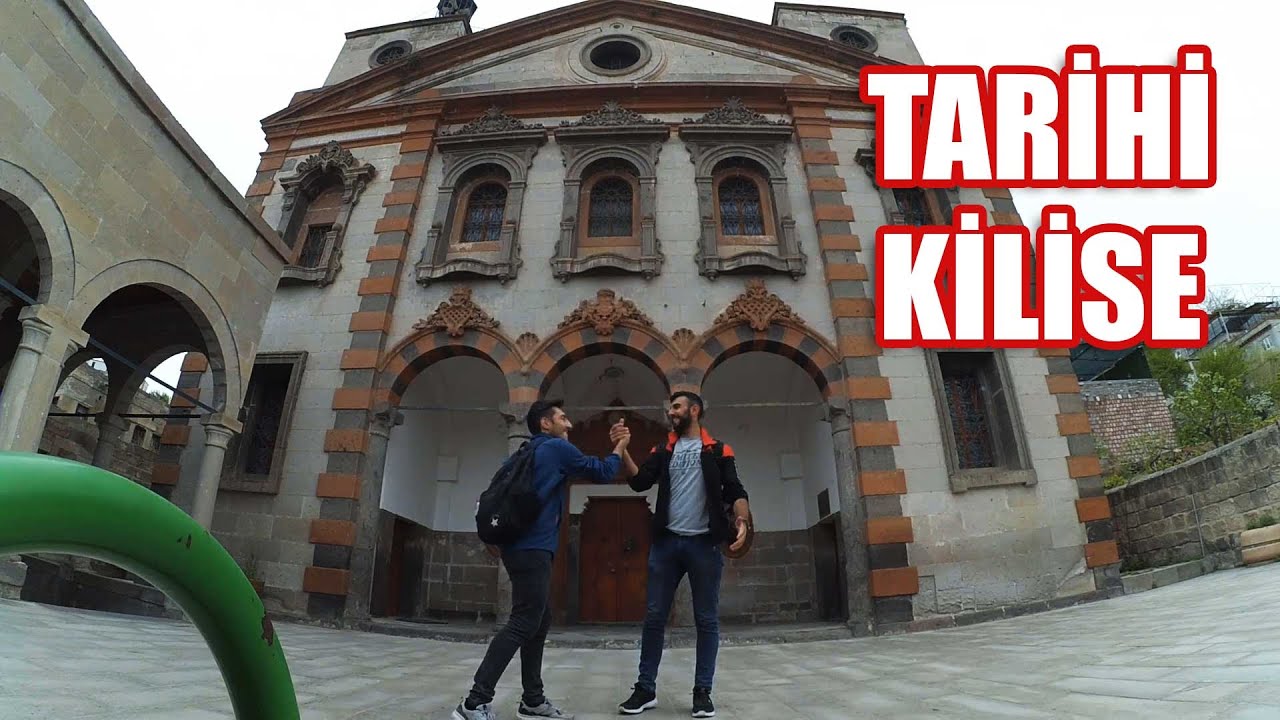 Kayseri'ye Geldik Tarihi Kiliseye Ka&ccedil;ak Girdik