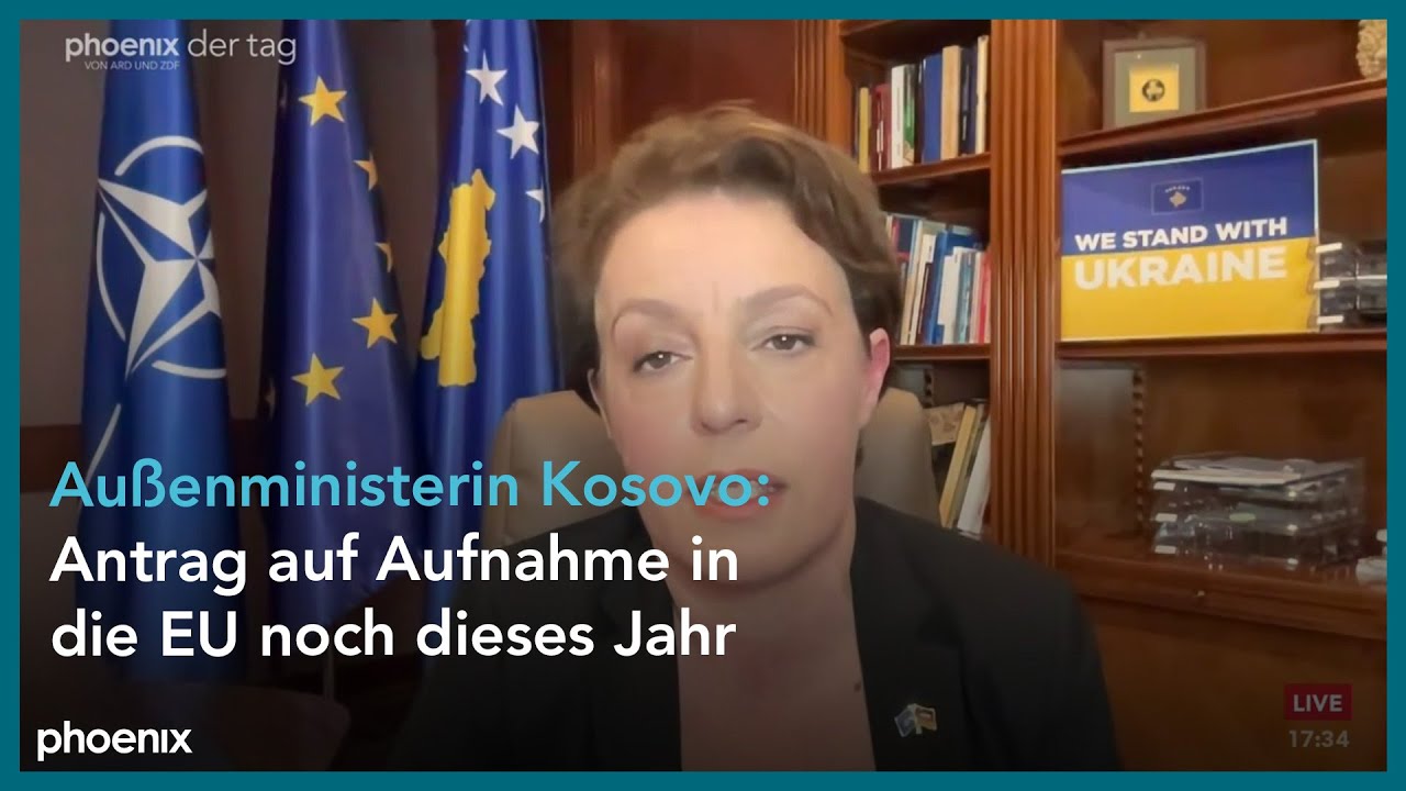 Kosovos Außenministerin Donika Gërvalla-Schwarz zur Beziehung des Westbalkans mit der EU
