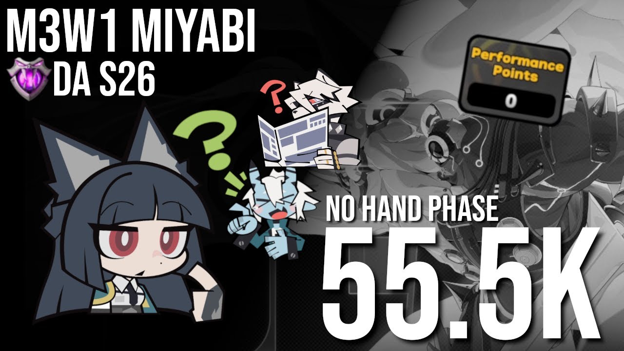 No Hand Phases, But No Kill :( | M3W1 Miyabi Mono-Ice VS Bringer, 55K Pts | ZZZ Deadly Assault S26