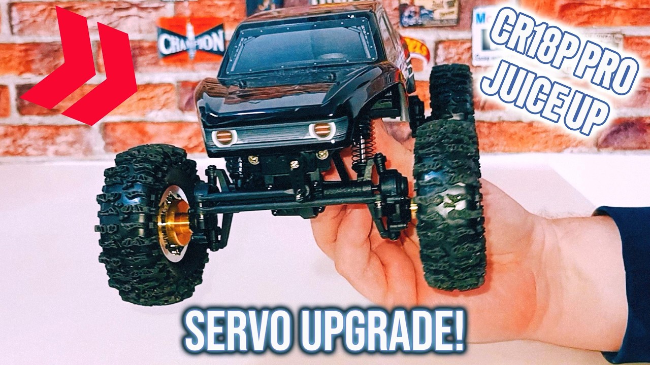 Small Upgrade, Big Difference – CR18P New Metal Servo Modification How To #new #rc #modi