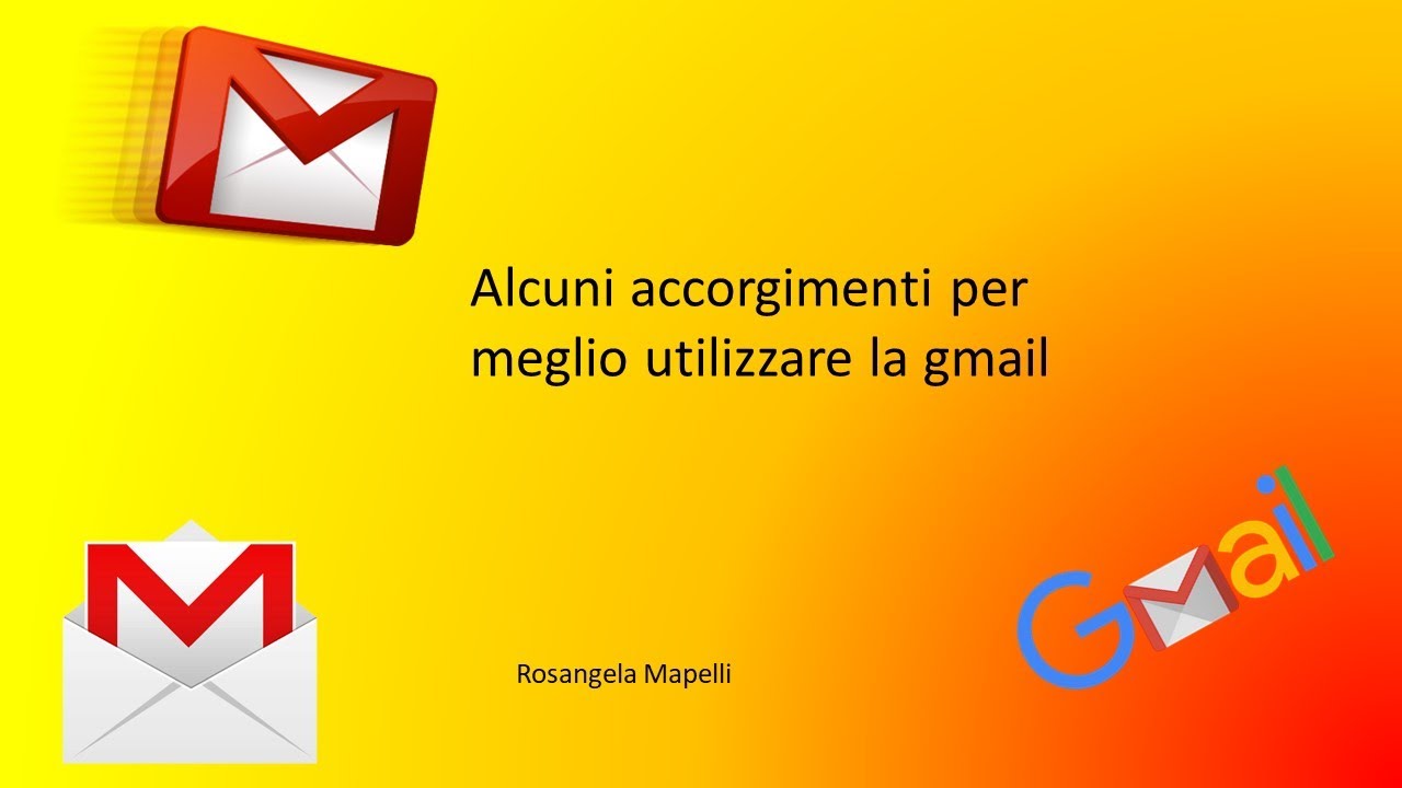 Alcune applicazioni di gmail