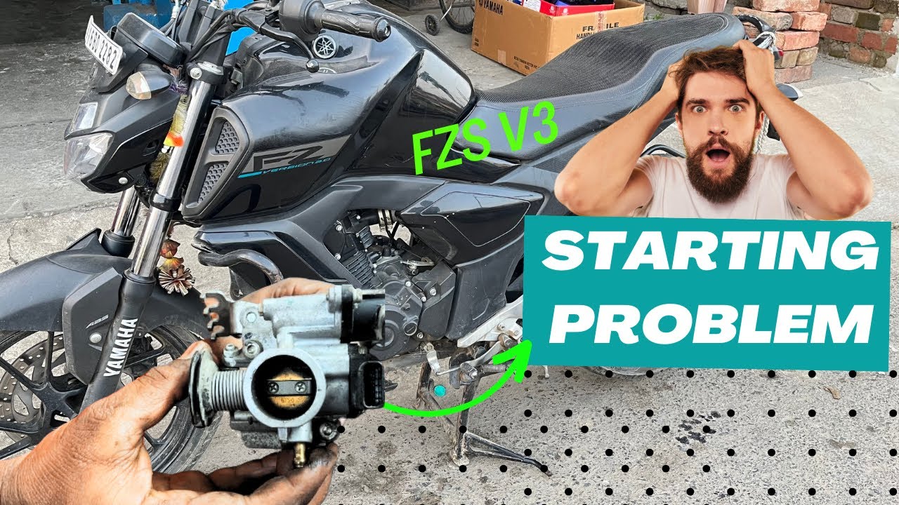 Yamaha Fzs V3 Starting & Knocking Problem Fzs V3 Fuel Injector Cleaning #yamaha #fzsv3 #repair