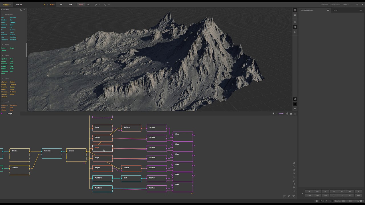 Gaea Tutorial: Salty Mountains