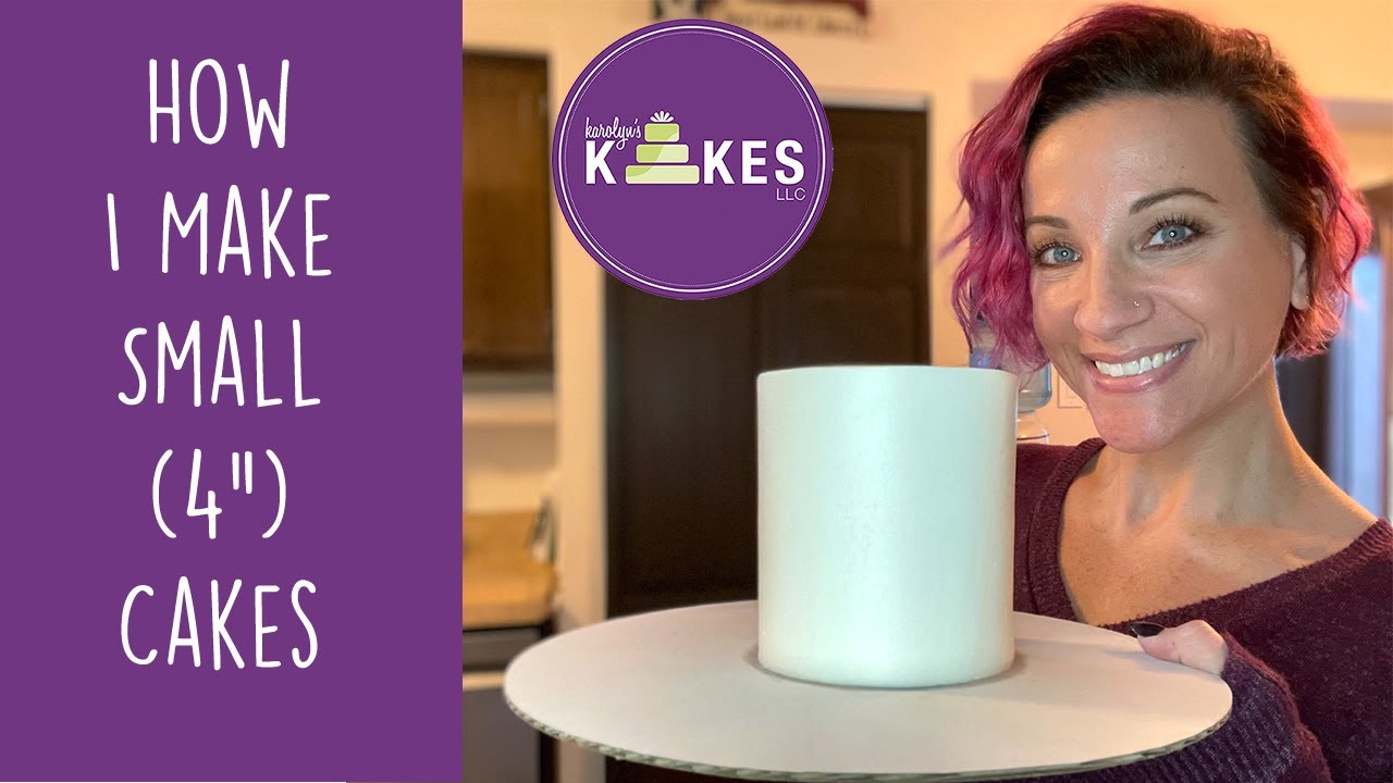 How to Make Small Cakes | Baking, Filling, Icing a 4