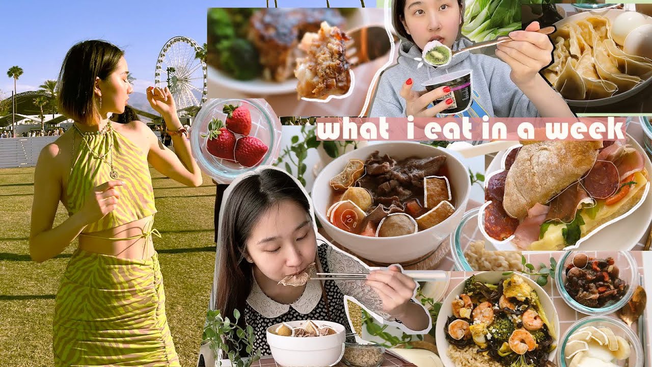 realistic what i eat in a week #4 (lazy~)🍜🍫