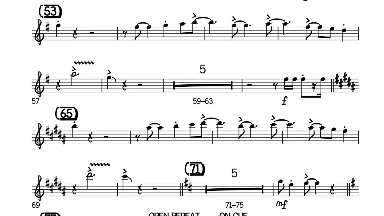 Robbie Williams  - Beyond The Sea (Lead Trumpet Part) #playalong