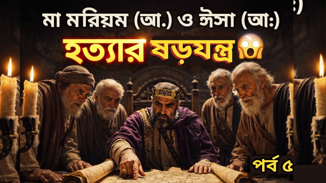 হেরোডের ভয়ে মিশরে হিজরত: মরিয়ম (আ.) ও ঈসা (আ.)-এর অজানা ইতিহাস ! পর্ব ৫! Islamic story