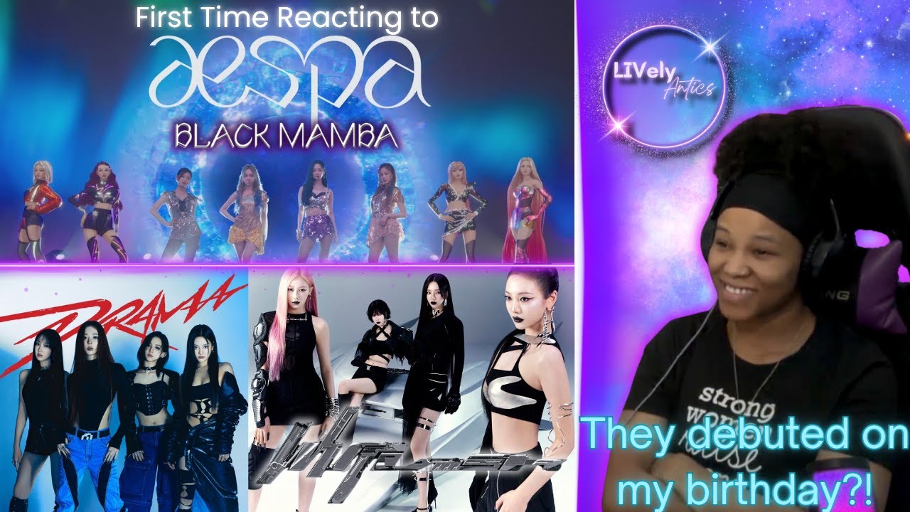 FIRST TIME Reacting to AESPA 에스파 | LIVelyAntics