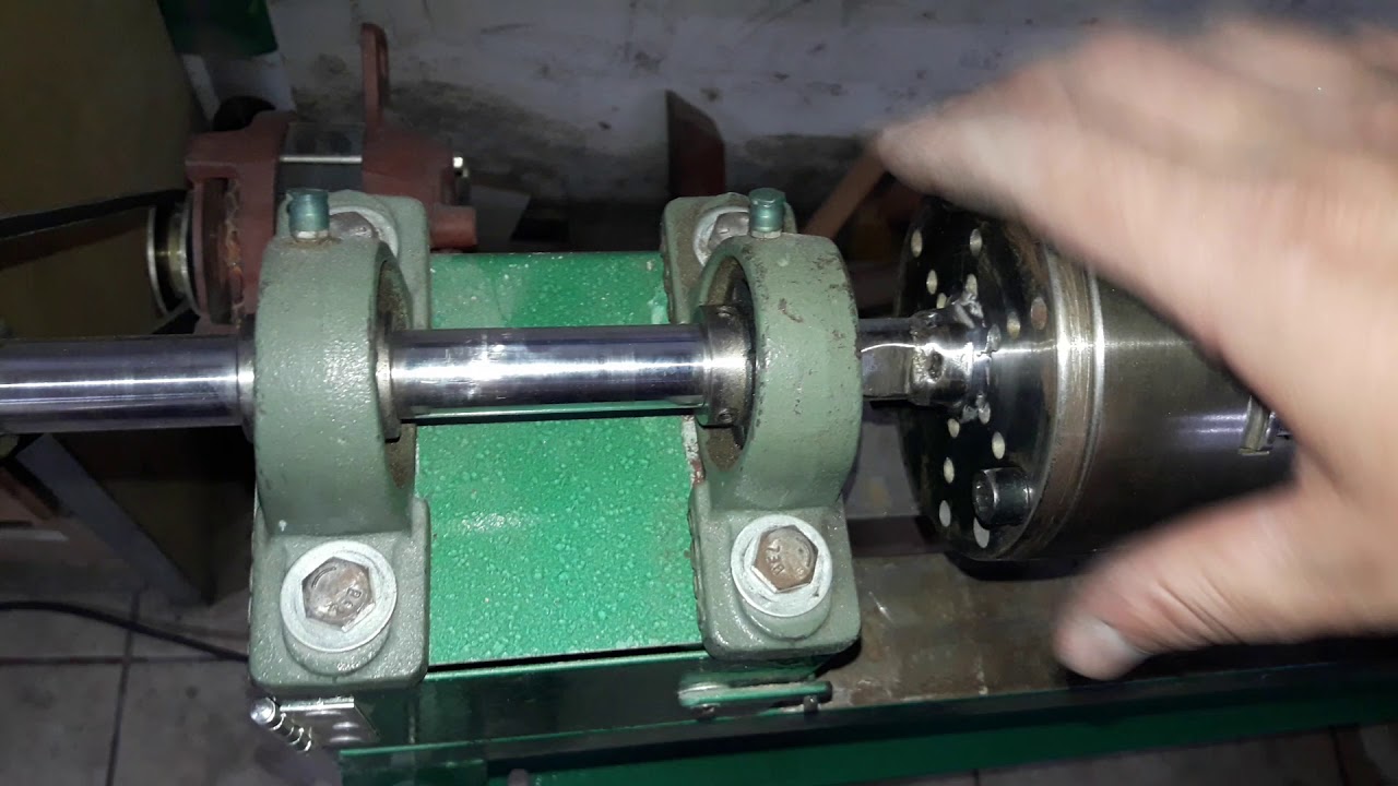 Torno para madeira caseiro