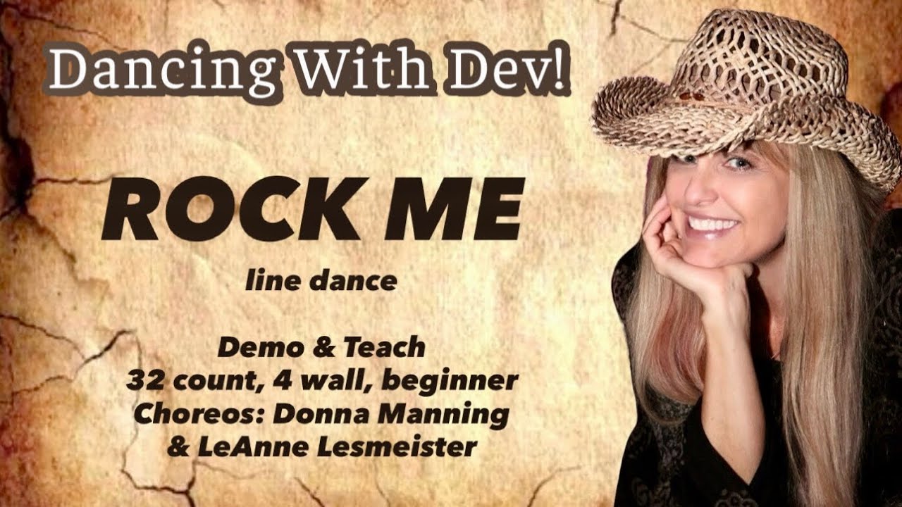✨ROCK ME- line dance- Demo & Teach