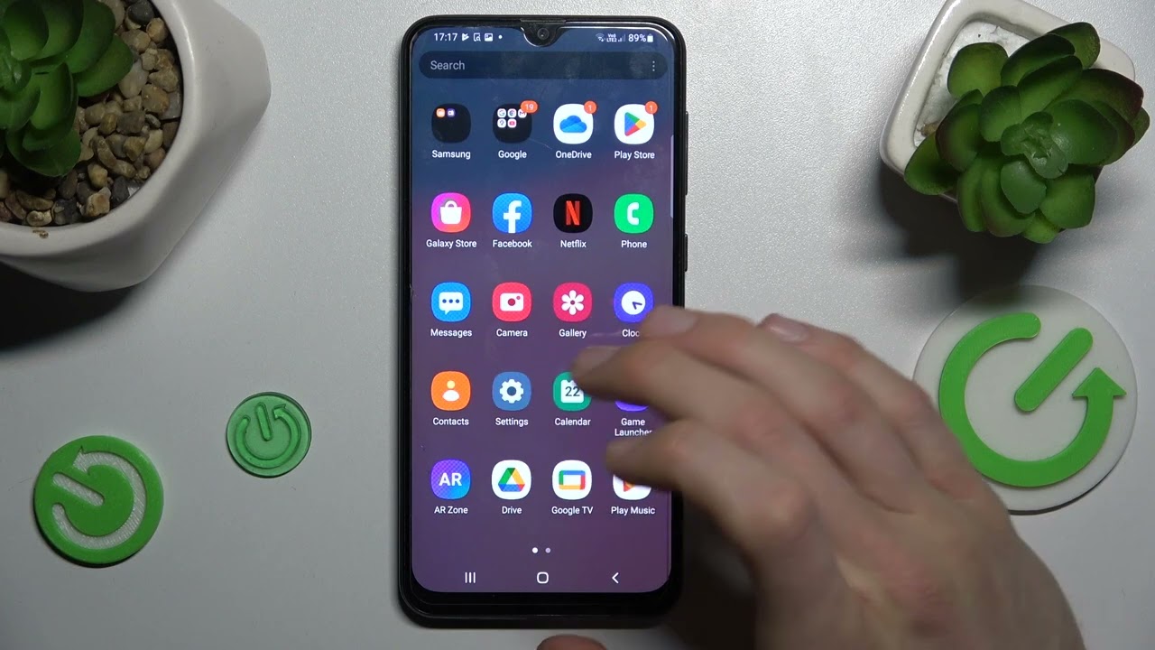Как проверить доступный объем оперативной памяти на SAMSUNG Galaxy A30S?