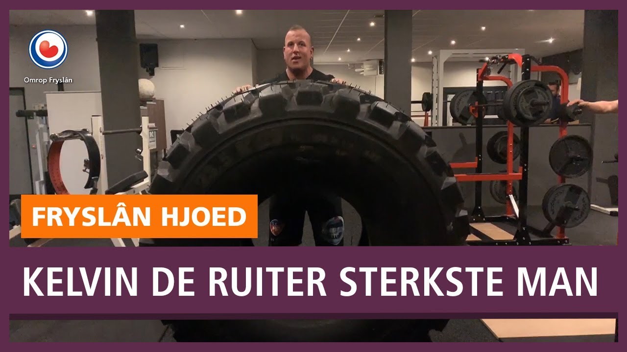 REPO: Kelvin de Ruiter wil de sterkste man van de wereld worden