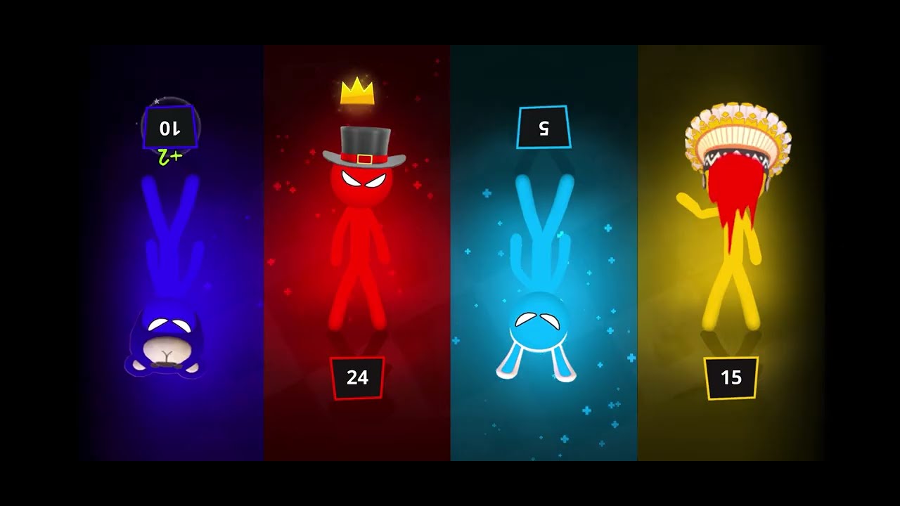 Stickman Party 1 2 3 4 Player - NEW MINIGAMES Tournament Mode 2026 Update