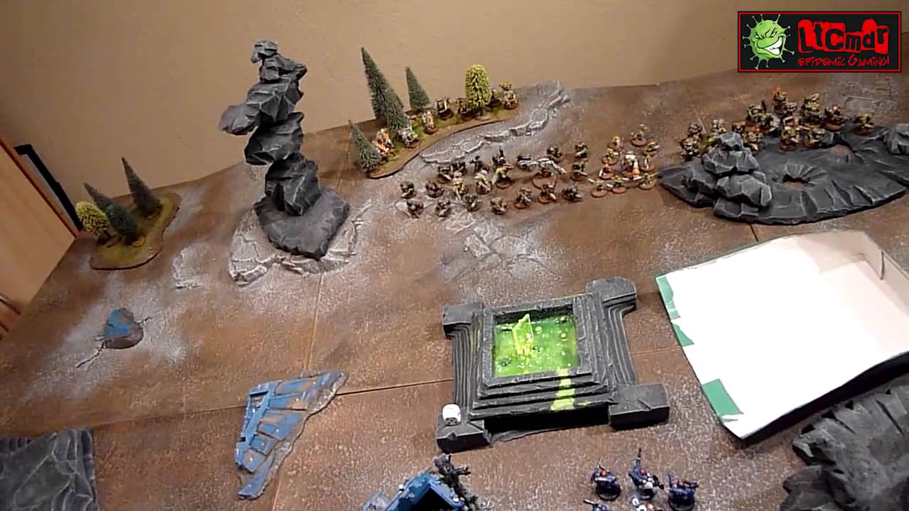 Warhammer 40k Dual-Battle Report: Chefoberboss & LtCmdrBareik 