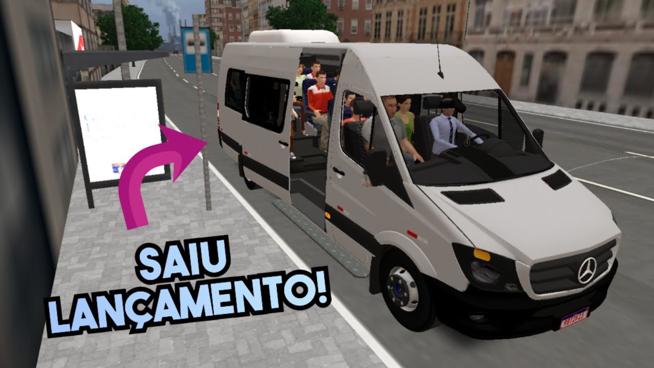Lançamento Incrível Mercedes-Benz 515CDI no Proton Bus Simulator