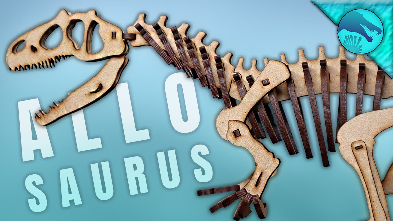 🦴 I BUILT an Allosaurus! || Wonder Wooden Model Review