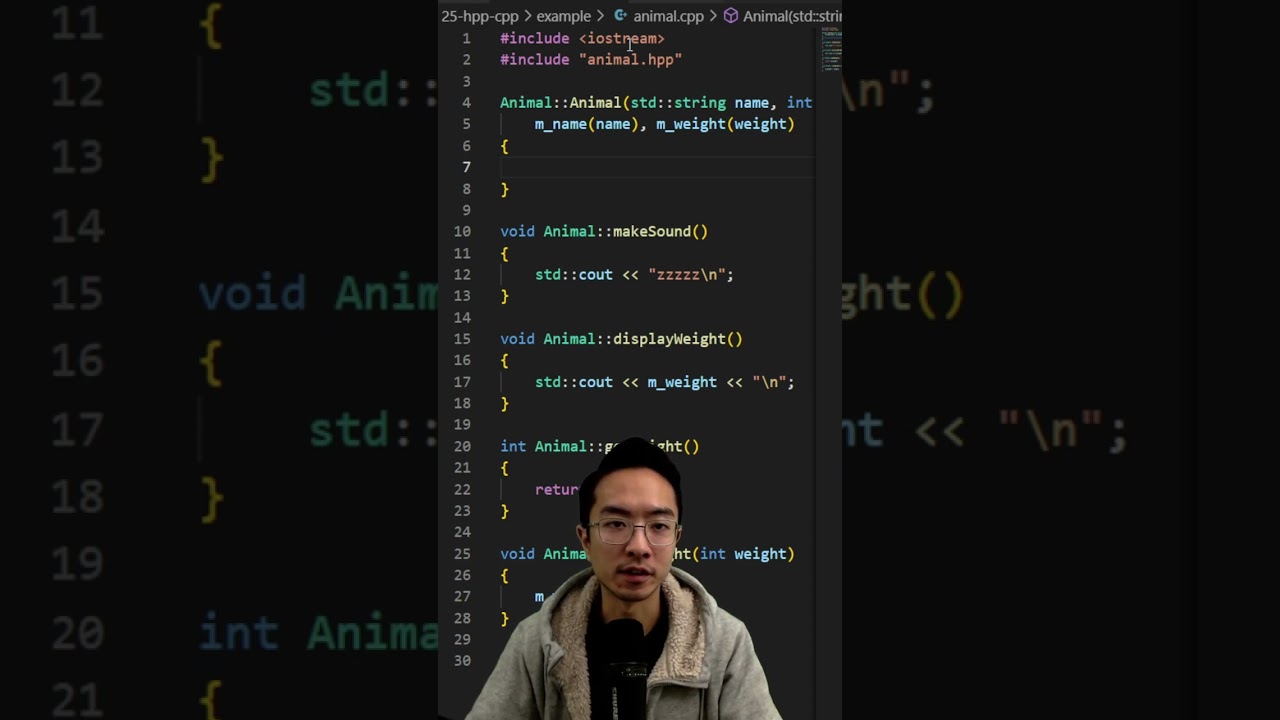 Файлы C++ Hpp и Cpp