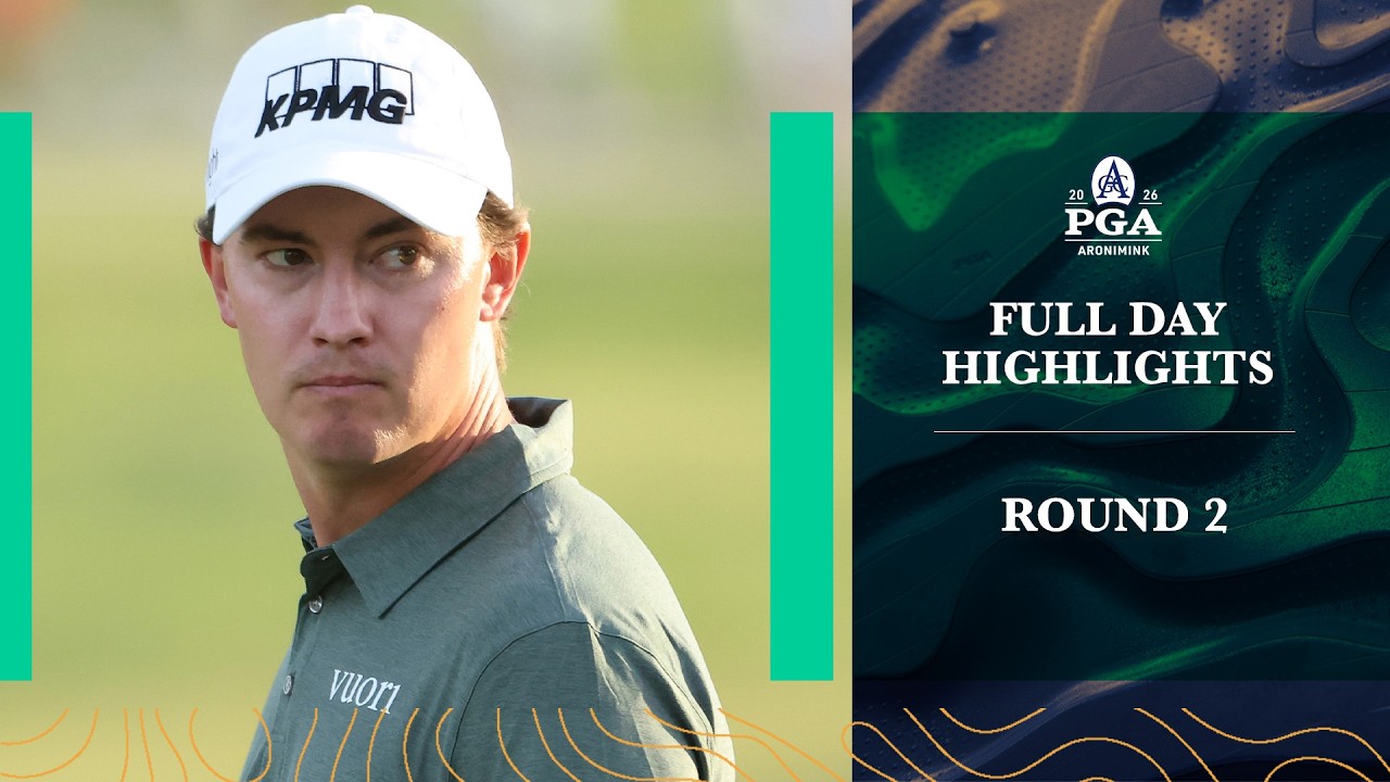 FULL DAY Highlights from Round 2 of the 2026 PGA Championship