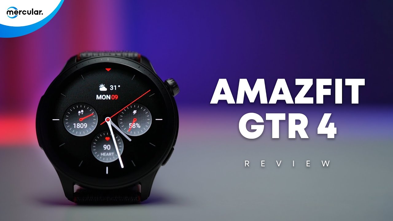 รีวิว Amazfit GTR 4 - สมาร์ทวอทช์ไลฟ์สไตล์ หล่อขึ้น สเปกดีขึ้น!