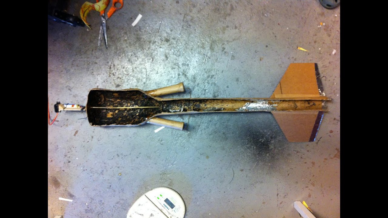 Pulse jet model rocket part 1