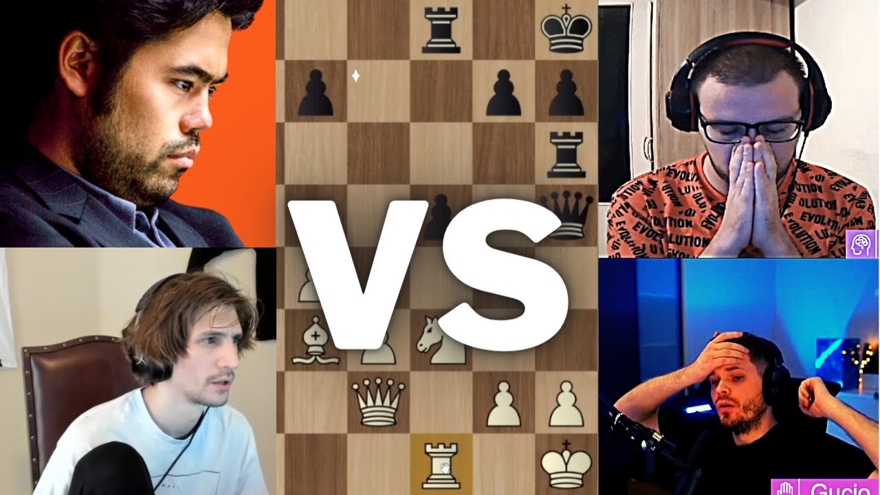 Gucio vs XQC  TWITCH RIVALS chess gra 2  (opinia XQC i Hikaru)