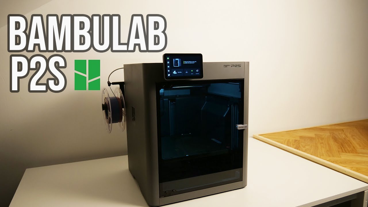 Распаковка и настройка Bambu Lab P2S