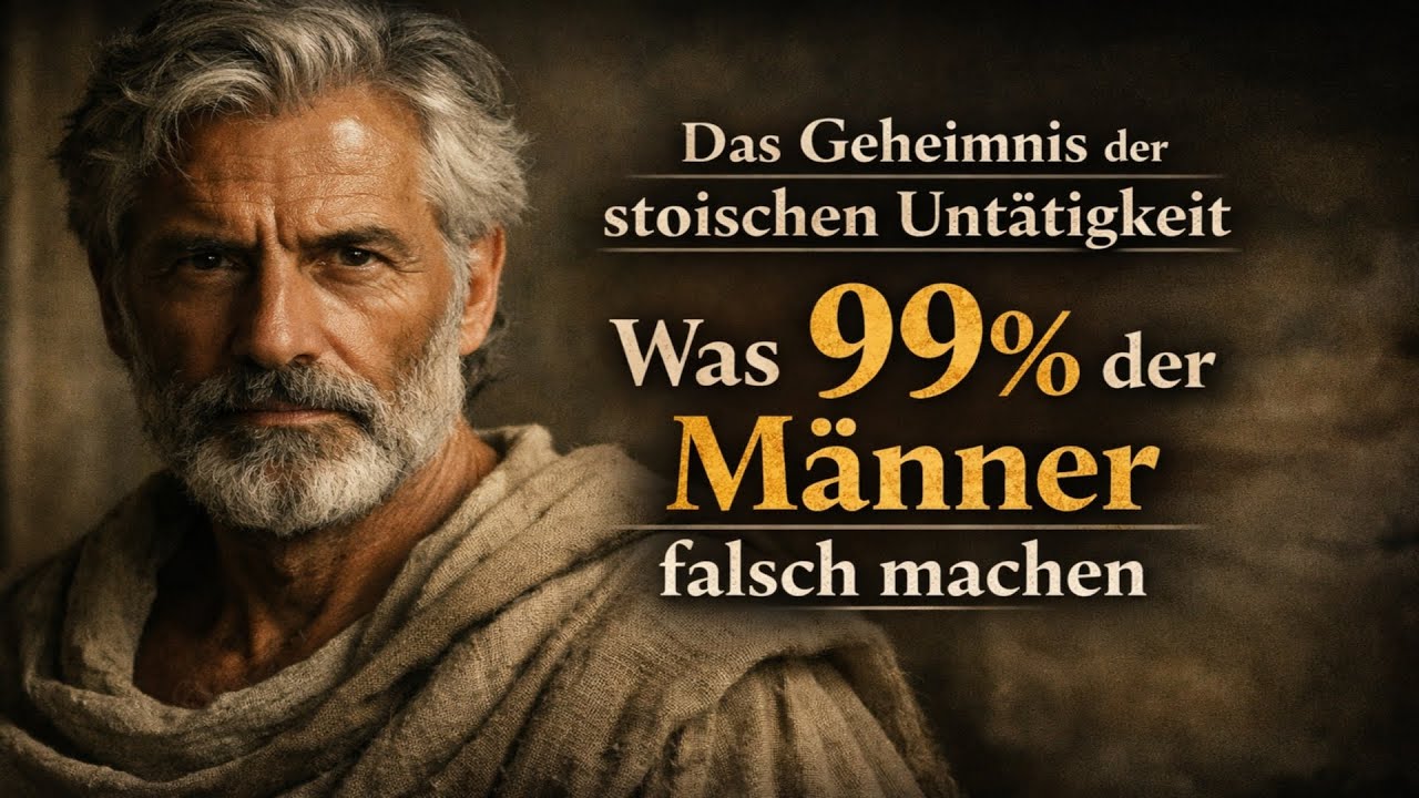 Das Geheimnis der stoischen Untätigkeit: Was 99% der Männer falsch machen