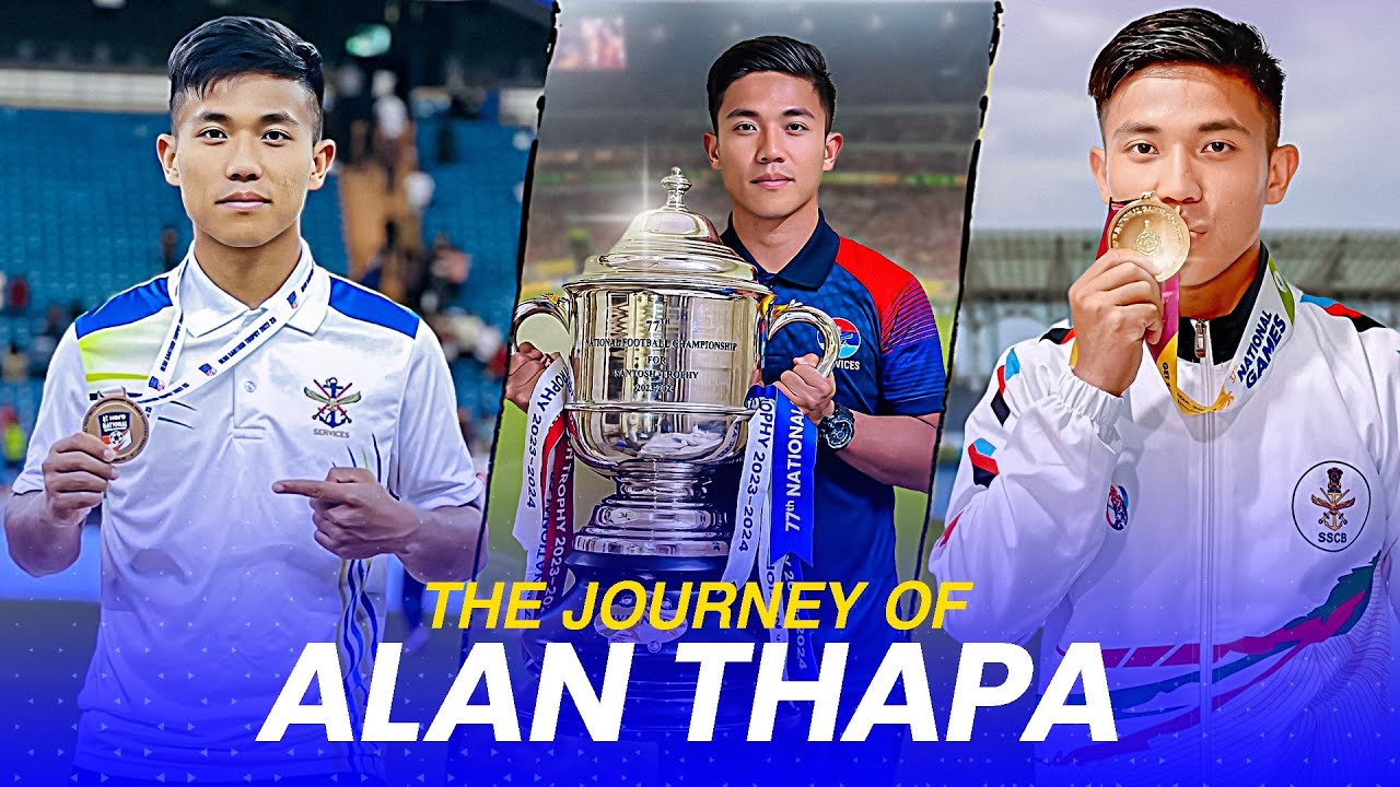 Алан Тапа /Дриблинг/Голы/Пасы/ Полузащитник⚽️@DonaThapaAkaChocolateyBoy #indianfootball