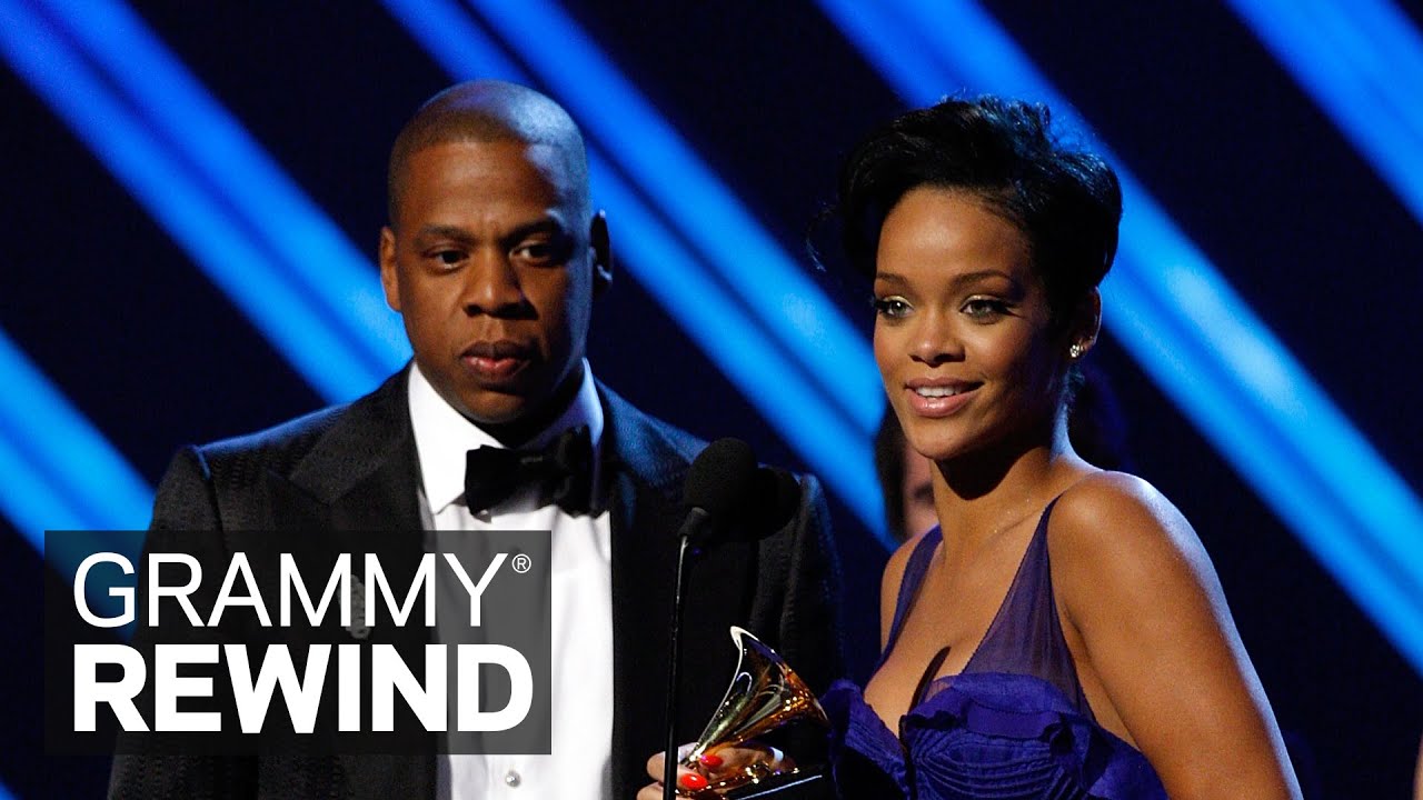 Witness Rihanna Accept Her First-Ever GRAMMY Win With JAY-Z For 