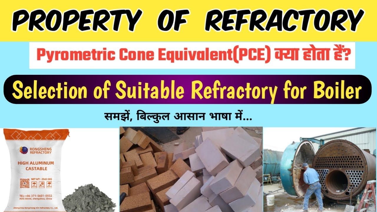 Property of Refractory | Selection of Suitable Refractory Material for Boiler
