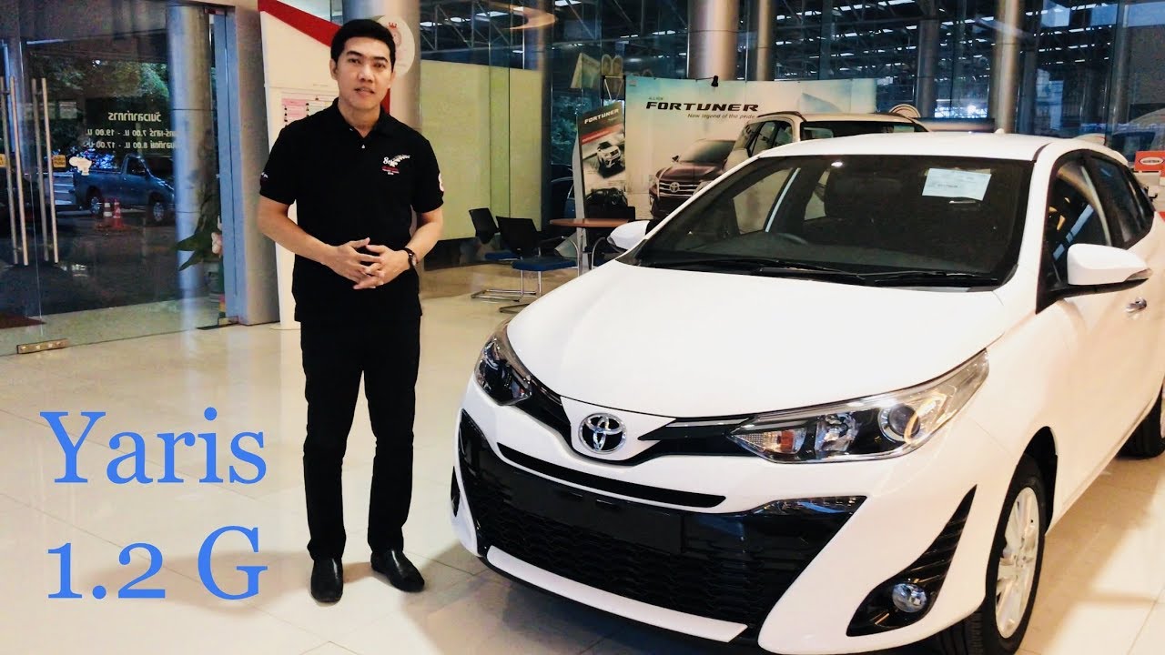 รีวิวยาริสใหม่ Yaris5ประตูปี2018 รุ่น1.2 G ราคา 619,000 บาทตัวTopสุด