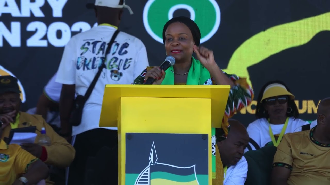 ANC MPUMALANGA PROVINCIAL JANUARY ANNIVERSARY KEYNOTE SPEAKER GWEN RAMOKGOPA