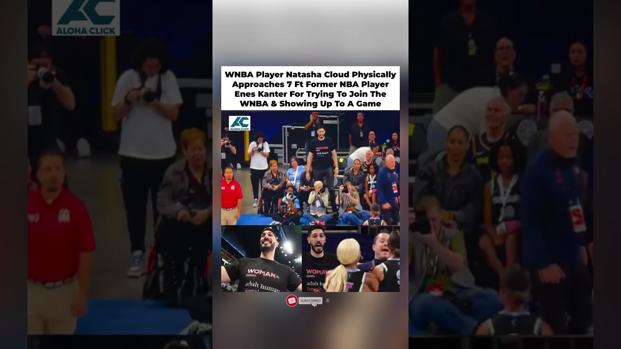 WNBA Star Natasha Cloud CONFRONTS Enes Kanter Freedom at Game &mdash; He Gets EJECTED 😳🏀#shorts #wnba