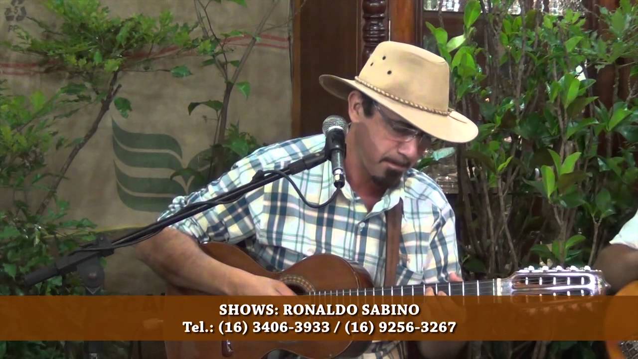 Ronaldo Sabino interpreta  A FIGURA DO VELHO (Jos&eacute; Caetano Erba   Ti&atilde;o do Carro)