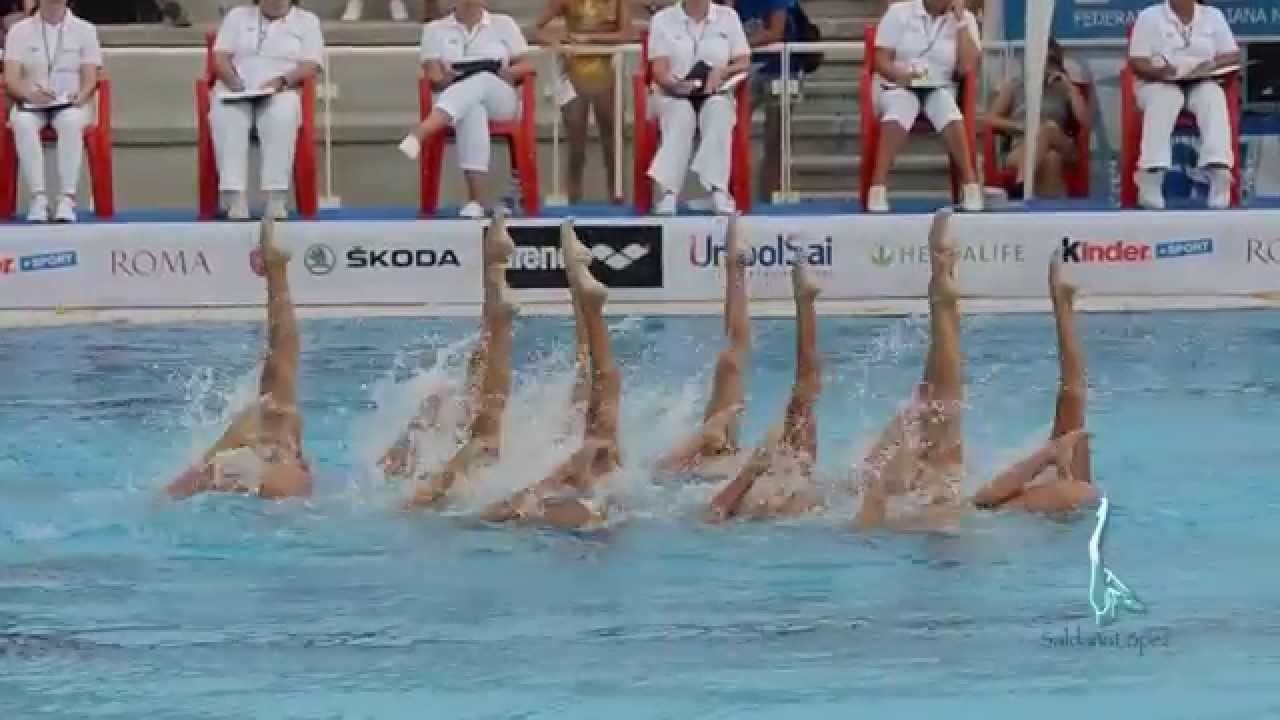 Mediterranean Synchronized Swimming Cup Comen 2015 Combo Libre España