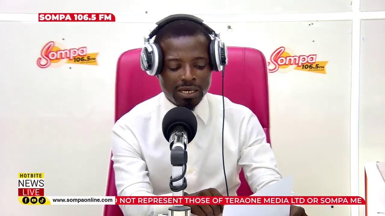 HOT-BITE NEWS LIVE ON SOMPA 106.5 FM WITH APAM DADAA, ADWOA ASARE & OHENEYERE 02/03/26 By AUGUSTINE