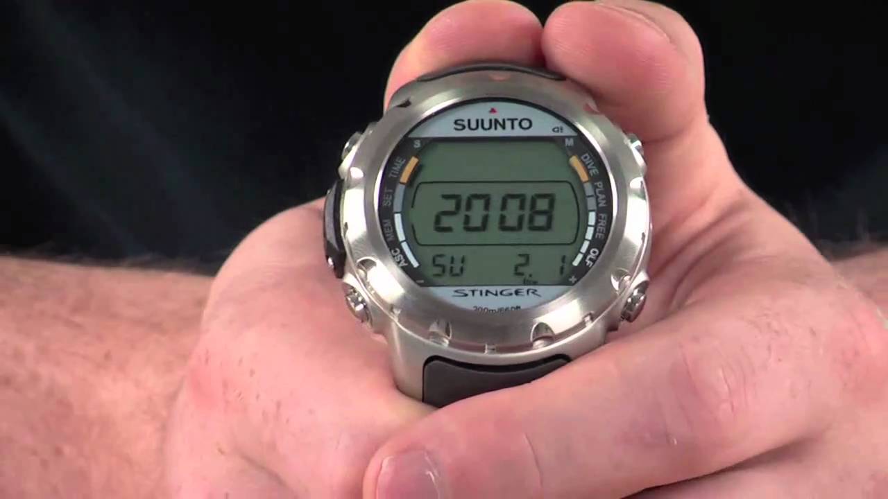 Подводный компьютер Suunto Stinger — www.simplyscuba.com