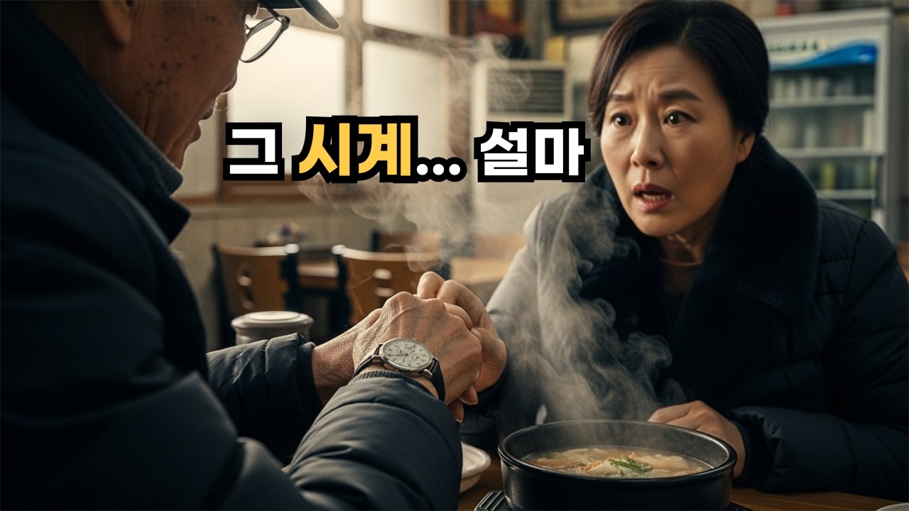 국밥값 500원이 모자랐던 89세 노인… 계산해준 여자가 울기 시작했습니다