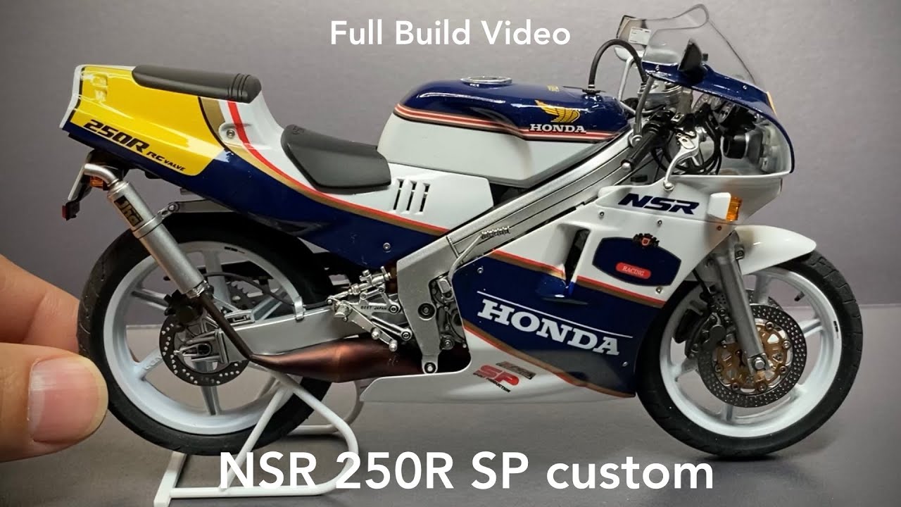 1/12 NSR 250R SP custom full build video
