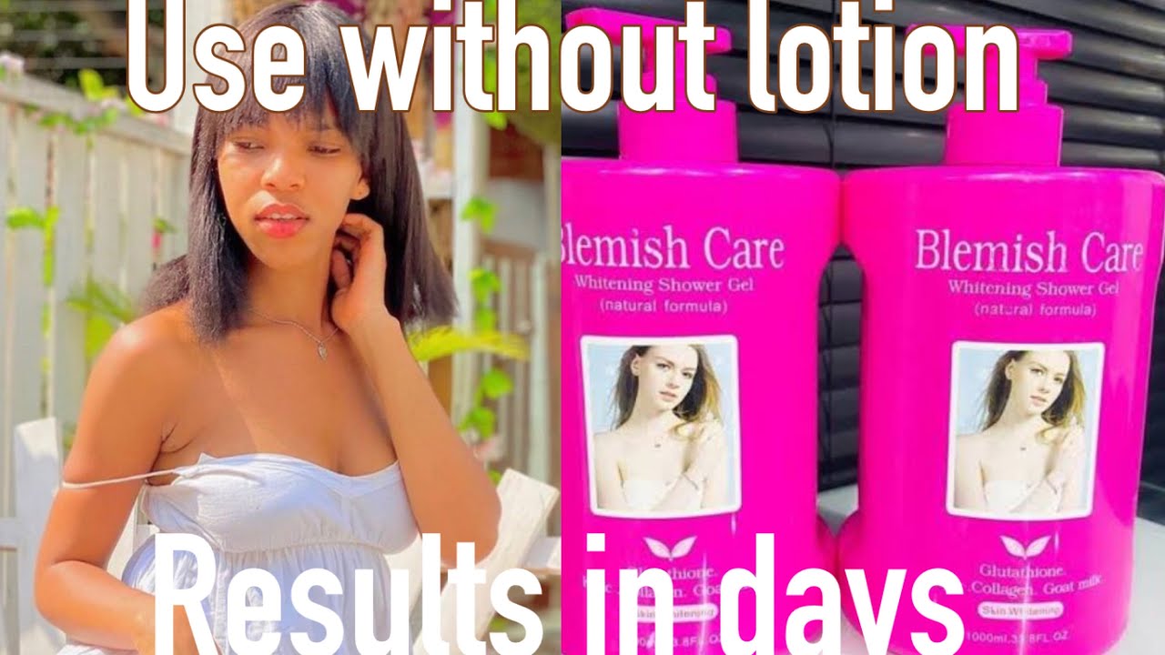 Review on blemish care whitening shower gel