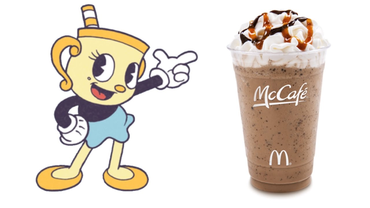 Cuphead Characters and their favorite DRINKS DLC