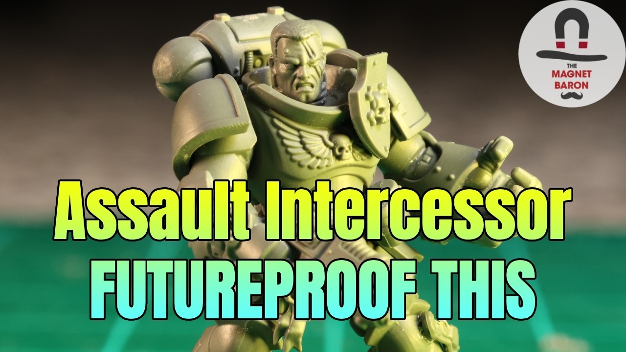 Magnetize the Assault Intercessor Squad - Warhammer 40K Tutorial