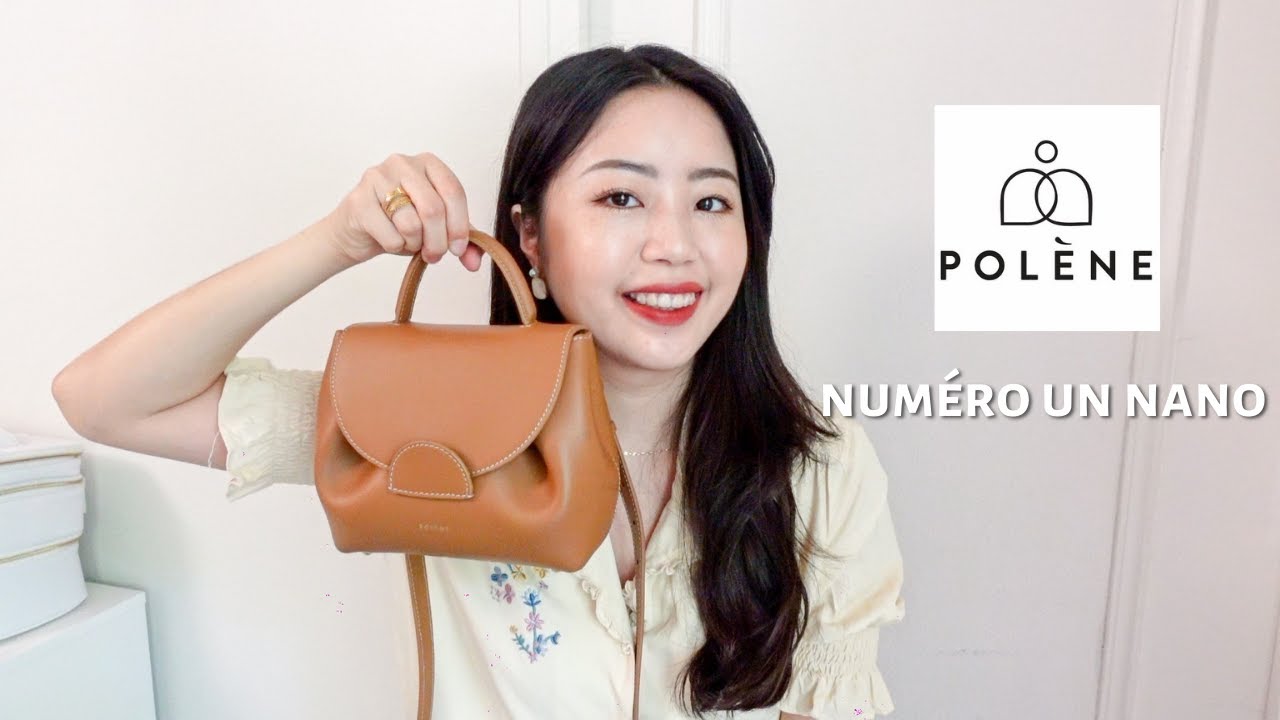 Polène Paris numéro un nano開箱🧡｜最近超愛的質感包包｜Polène number one nano｜Ailin's Channel