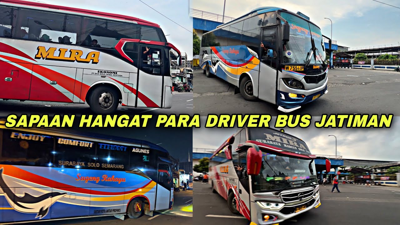 Ada Keributan Security & Pengamen 😱 Sapaan Hangat Para Driver Bus Jatiman ❗️| Pintu Timur Tirtonadi