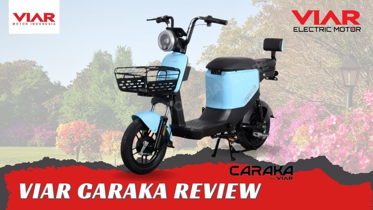 Spesifikasi Sepeda Listrik Viar Caraka | Dealer Viar