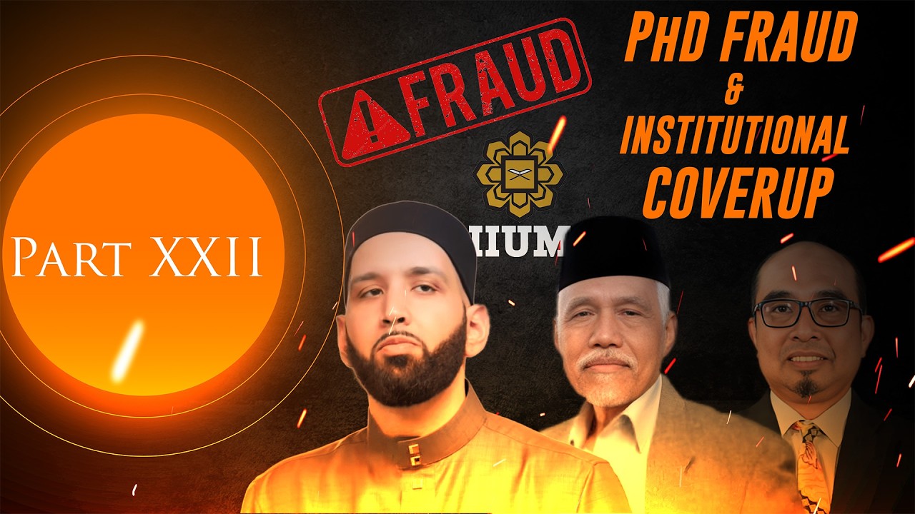 Evidence of Omar Suleiman&rsquo;s PhD Fraud & IIUM&rsquo;s Institutional Cover-Up